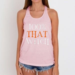 100 Percent That Witch Women's Knotted Racerback Tank