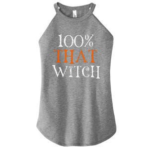 100 Percent That Witch Women's Perfect Tri Rocker Tank