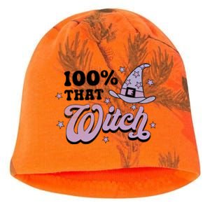 100 Percent That Witch Halloween Gift Kati - Camo Knit Beanie