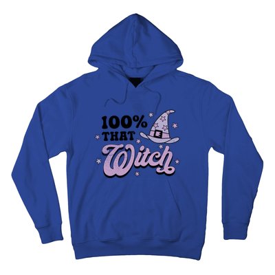 100 Percent That Witch Halloween Gift Hoodie