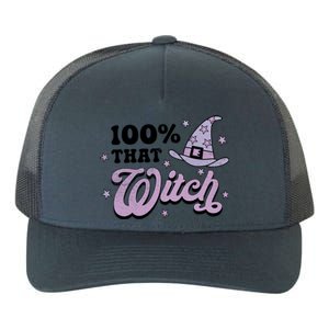 100 Percent That Witch Halloween Gift Yupoong Adult 5-Panel Trucker Hat