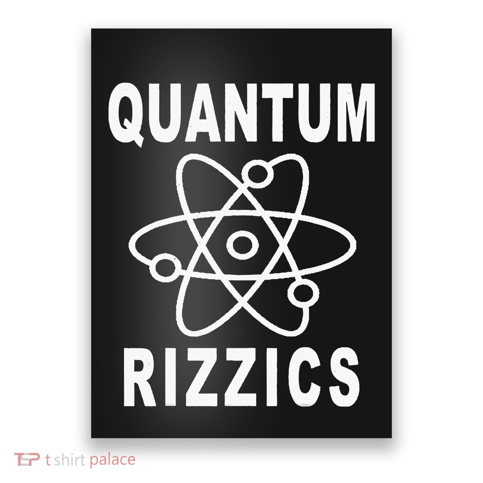 12 Quantum Rizzics Quantum Physics Poster