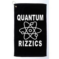 12 Quantum Rizzics Quantum Physics Golf Towel