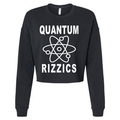 12 Quantum Rizzics Quantum Physics Cropped Pullover Crew