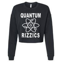 12 Quantum Rizzics Quantum Physics Cropped Pullover Crew
