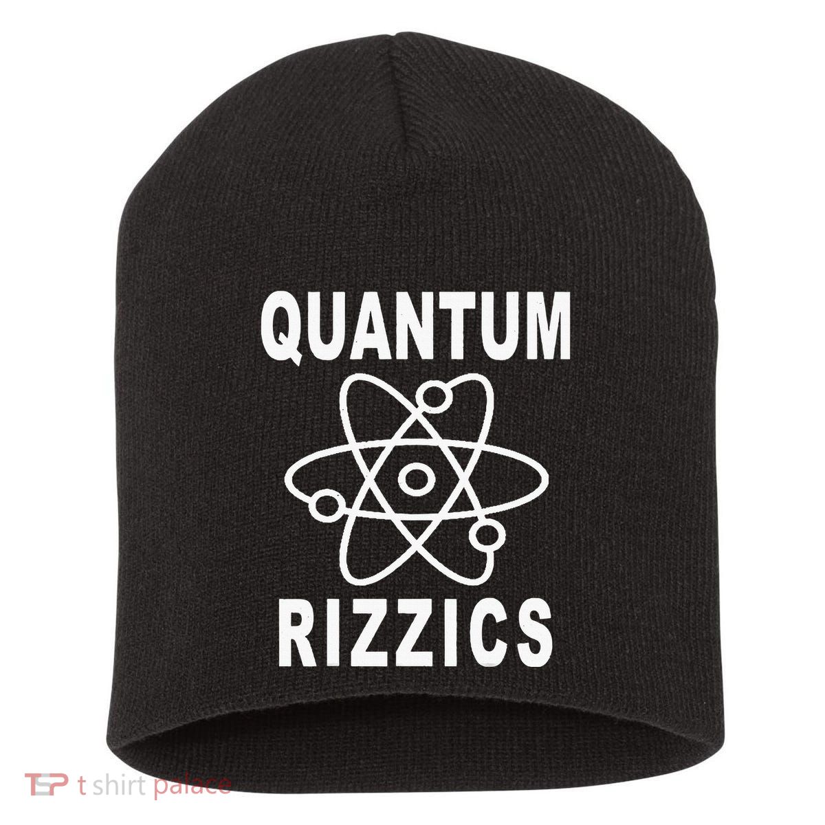 12 Quantum Rizzics Quantum Physics Short Acrylic Beanie