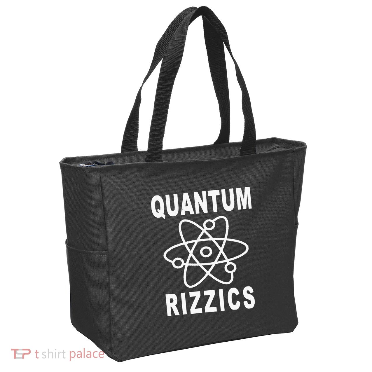 12 Quantum Rizzics Quantum Physics Zip Tote Bag