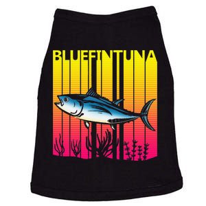 1980s Retro Bluefin Tuna Fish Fishing Fisherma Lover Doggie Tank