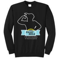 100% Real Crowtein Fight Milk Shirt Sweatshirt