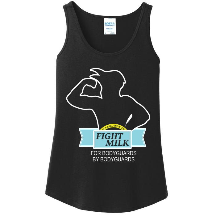 100% Real Crowtein Fight Milk Shirt Ladies Essential Tank