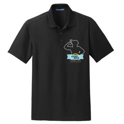 100% Real Crowtein Fight Milk Shirt Dry Zone Grid Polo