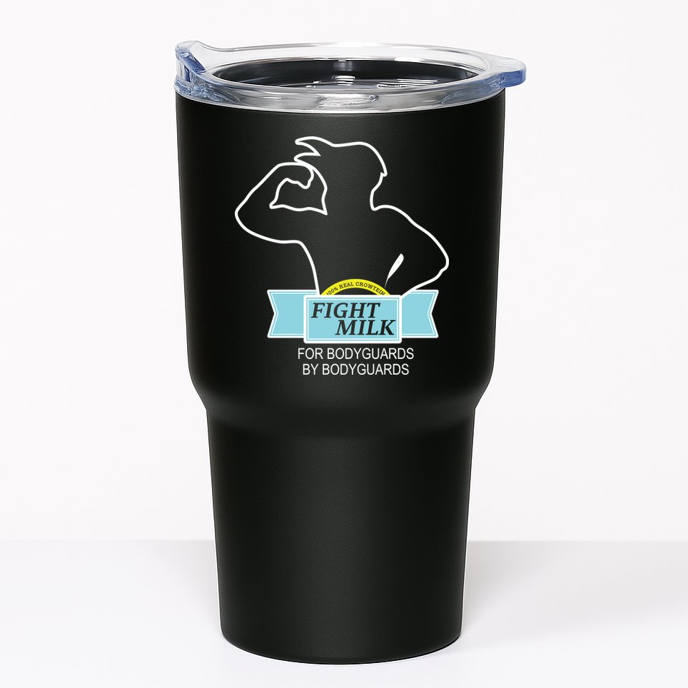 100% Real Crowtein Fight Milk Shirt Tumbler