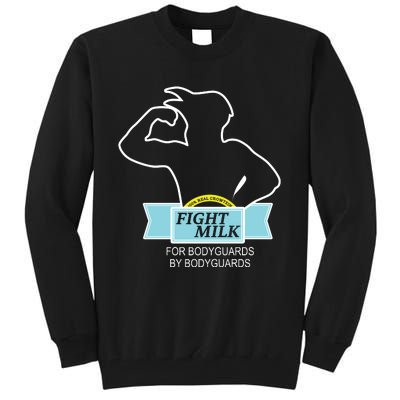 100% Real Crowtein Fight Milk Shirt Tall Sweatshirt