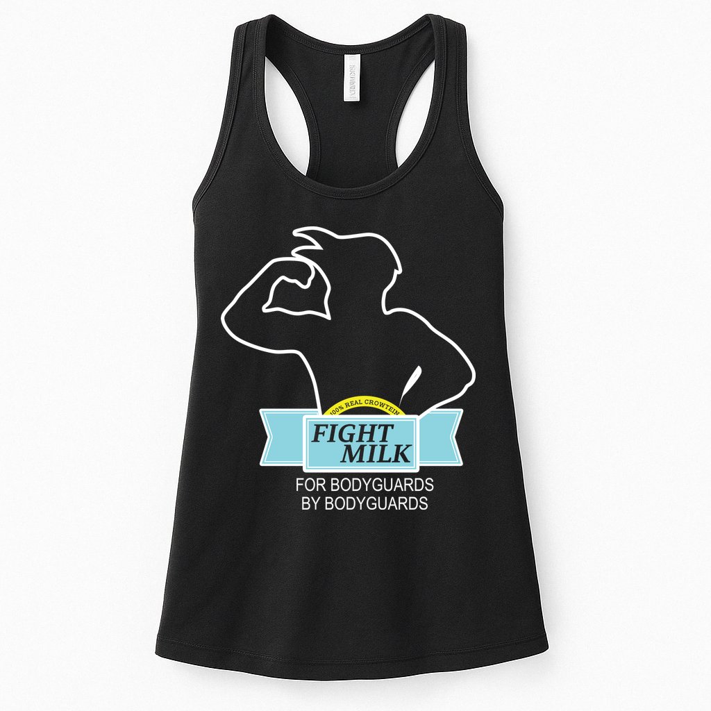 100% Real Crowtein Fight Milk Shirt Womens Tank Top