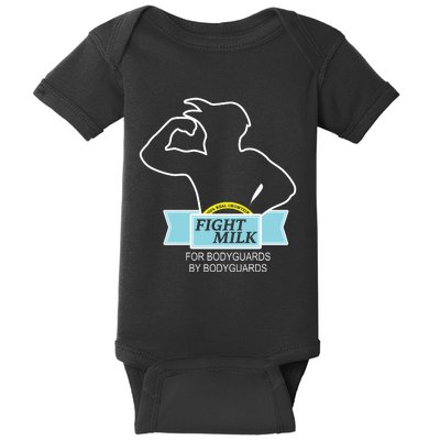 100% Real Crowtein Fight Milk Shirt Baby Bodysuit