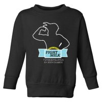 100% Real Crowtein Fight Milk Shirt Toddler Sweatshirt