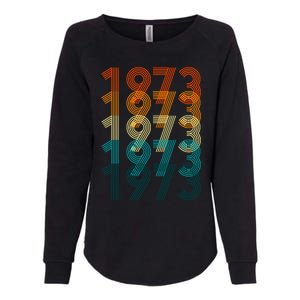 1973 Retro Colorful Roe V Wade Womens California Wash Sweatshirt