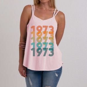 1973 Retro Colorful Roe V Wade Women's Strappy Tank