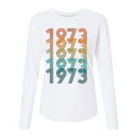 1973 Retro Colorful Roe V Wade Womens Cotton Relaxed Long Sleeve T-Shirt