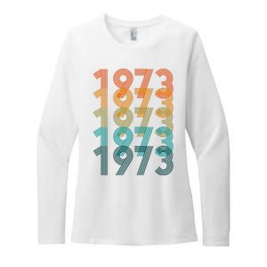 1973 Retro Colorful Roe V Wade Womens CVC Long Sleeve Shirt