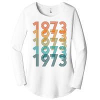 1973 Retro Colorful Roe V Wade Women's Perfect Tri Tunic Long Sleeve Shirt