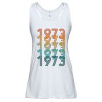 1973 Retro Colorful Roe V Wade Ladies Essential Flowy Tank