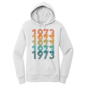 1973 Retro Colorful Roe V Wade Women's Pullover Hoodie