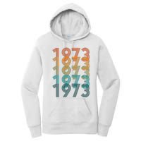 1973 Retro Colorful Roe V Wade Women's Pullover Hoodie