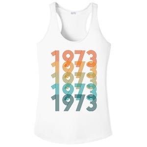 1973 Retro Colorful Roe V Wade Ladies PosiCharge Competitor Racerback Tank