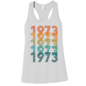 1973 Retro Colorful Roe V Wade Women's Racerback Tank