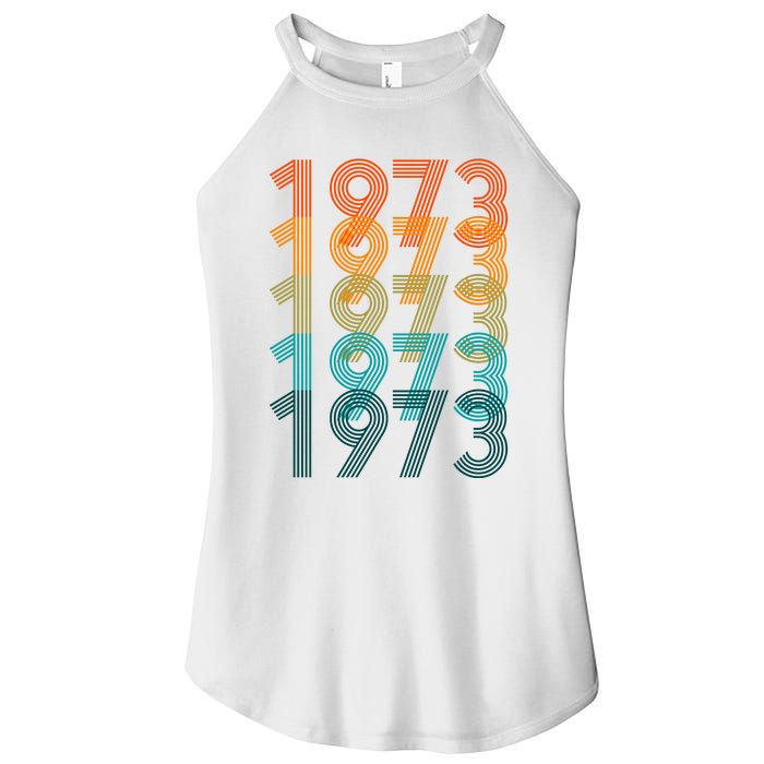 1973 Retro Colorful Roe V Wade Women's Perfect Tri Rocker Tank