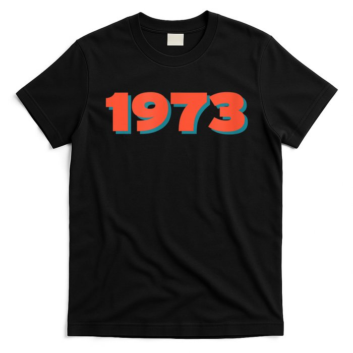 1973 Retro Historic Year Remembrance T-Shirt