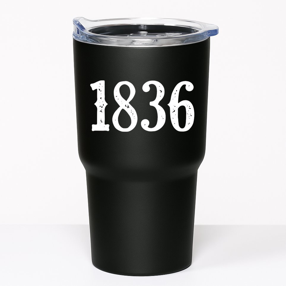 1836 Republic Of Texas Revolution Independence Tumbler