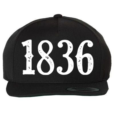 1836 Republic Of Texas Revolution Independence Wool Snapback Cap