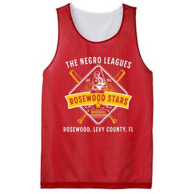 1923 Rosewood Stars Negro League Baseball Legacy Mesh Reversible Basketball Jersey Tank