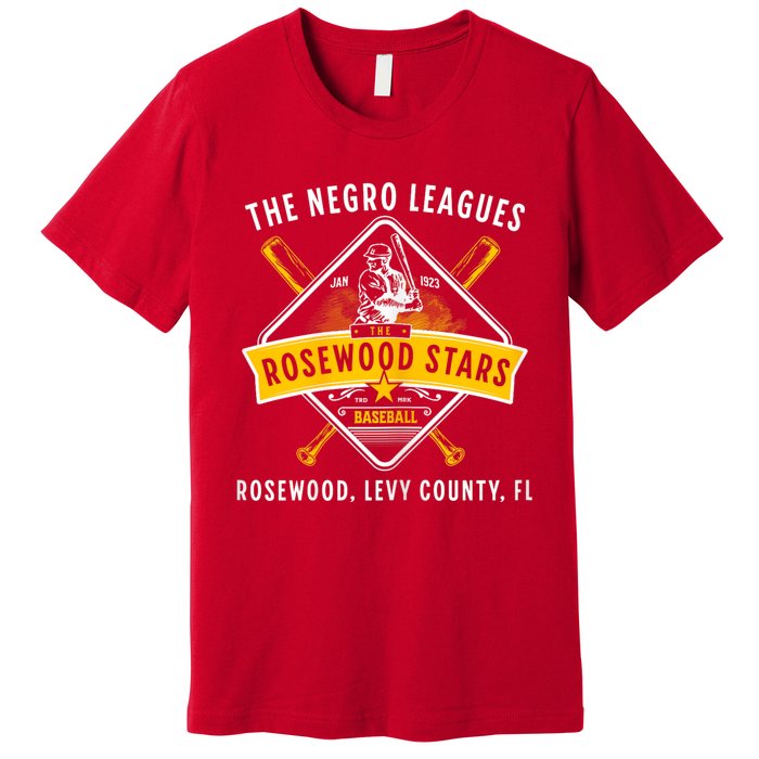 1923 Rosewood Stars Negro League Baseball Legacy Premium T-Shirt