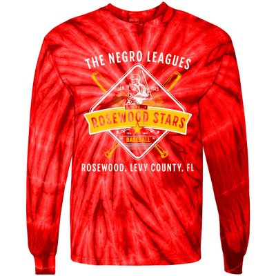 1923 Rosewood Stars Negro League Baseball Legacy Tie-Dye Long Sleeve Shirt