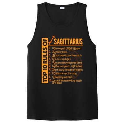 10 Rules Sagittarius Symbol Horoscope Zodiac Sign Astrologer Meaningful Gift PosiCharge Competitor Tank