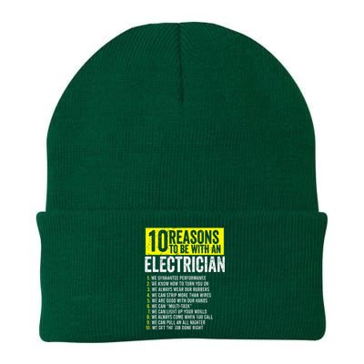 10 Reasons To Be With An Electrician Electricians Knit Cap Winter Beanie