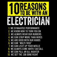 10 Reasons To Be With An Electrician Electricians Sustainable Bucket Hat