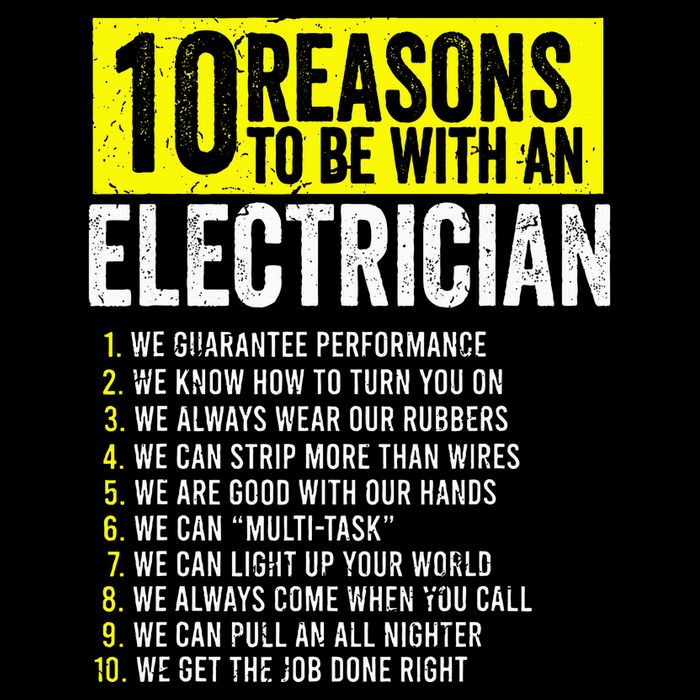 10 Reasons To Be With An Electrician Electricians Sustainable Bucket Hat