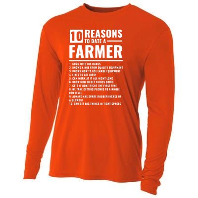 10 Reasons To Date A Farmer Cooling Performance Long Sleeve Crew