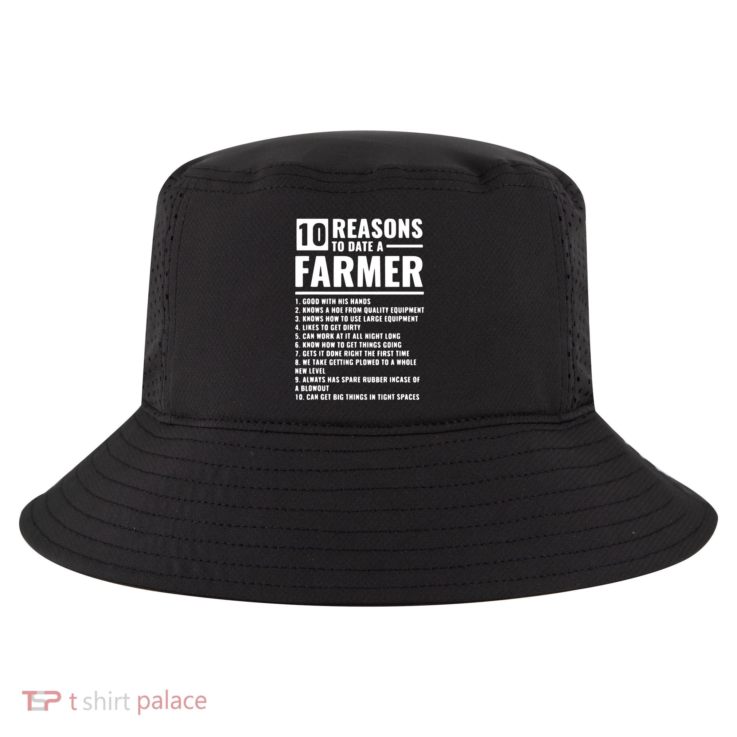 10 Reasons To Date A Farmer Cool Comfort Performance Bucket Hat
