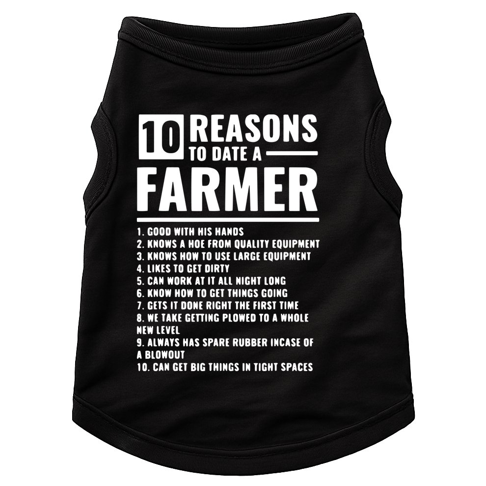 10 Reasons To Date A Farmer Doggie Tank