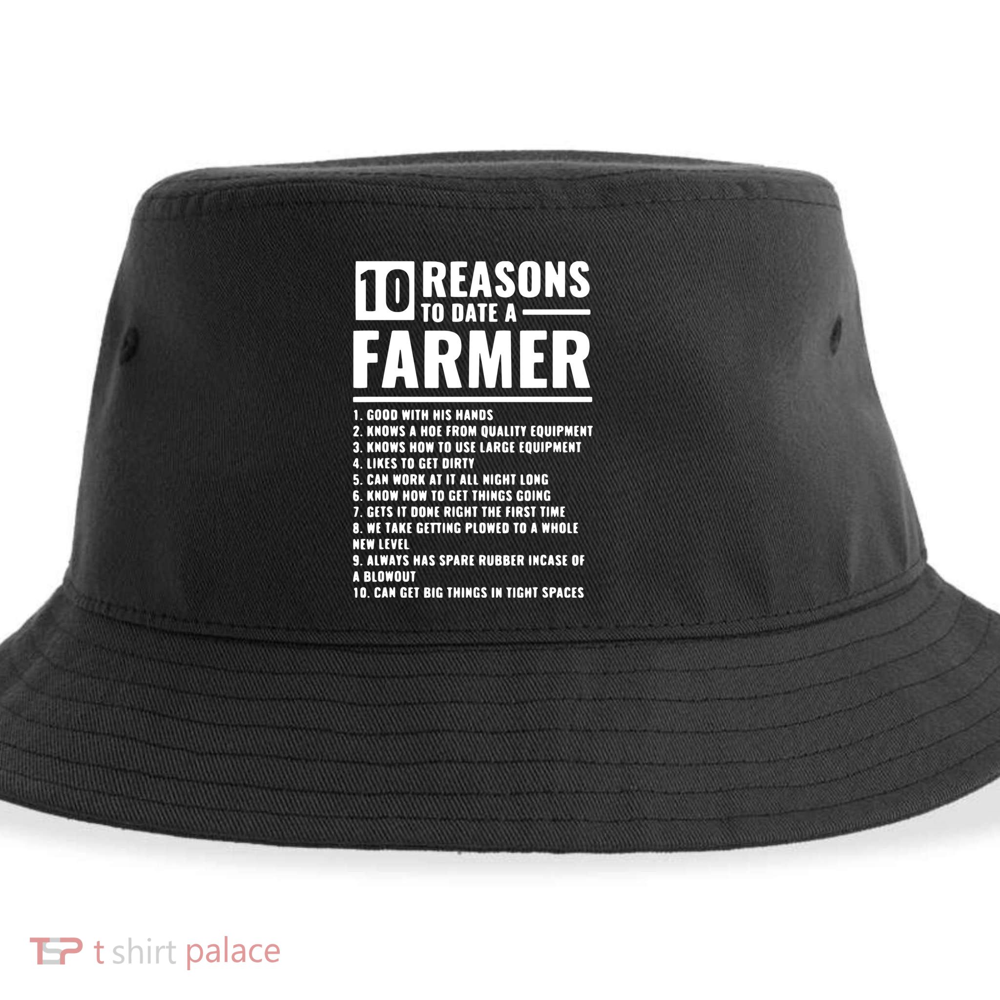 10 Reasons To Date A Farmer Sustainable Bucket Hat