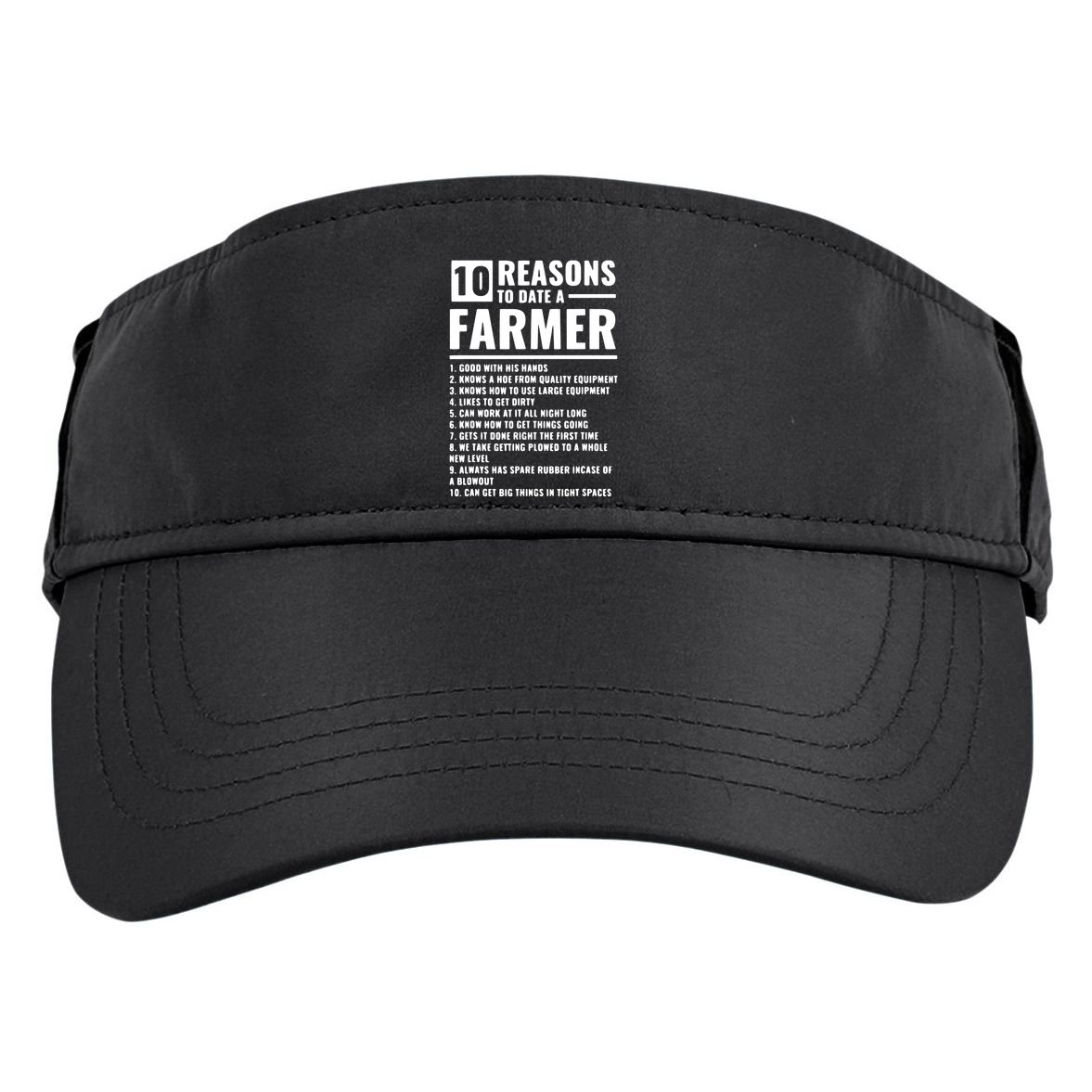 10 Reasons To Date A Farmer Adult Drive Performance Visor