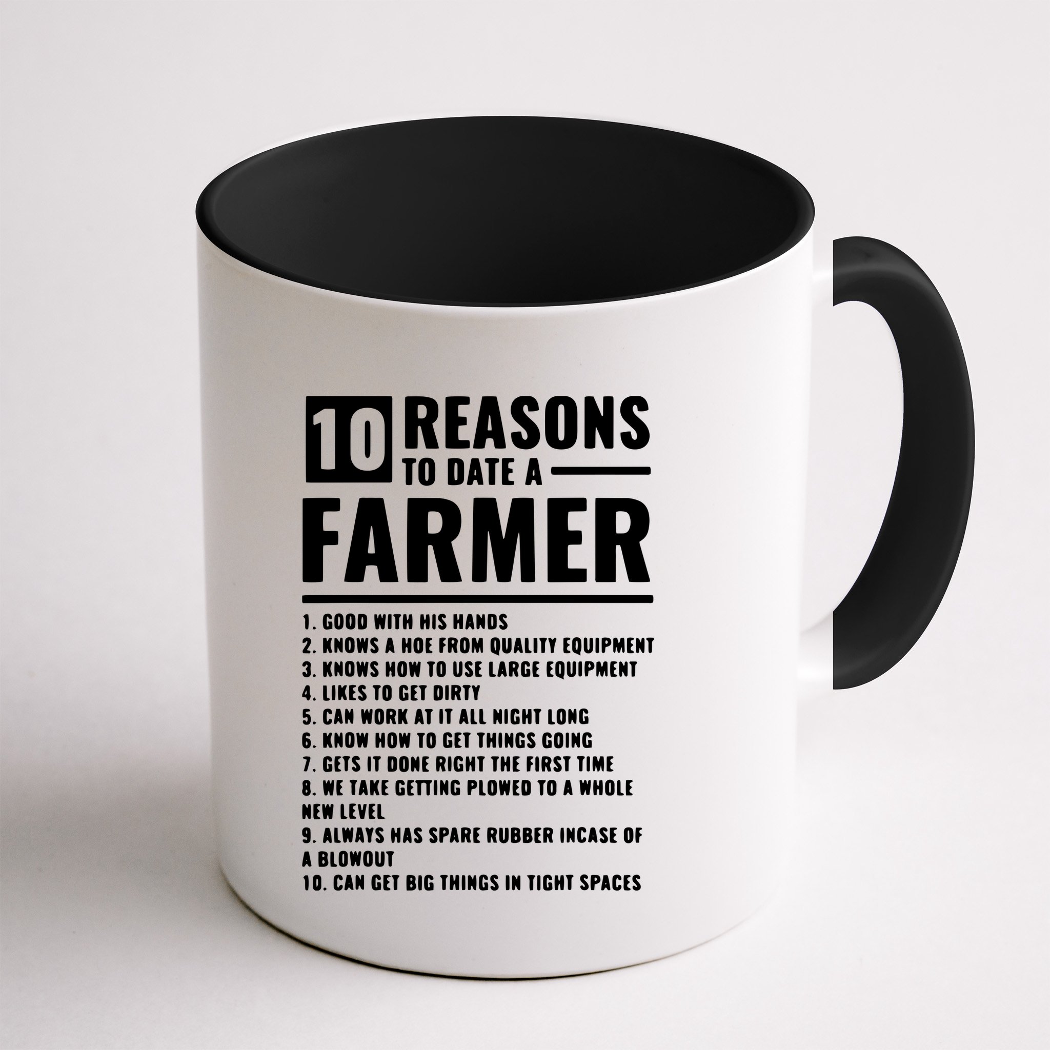 10 Reasons To Date A Farmer Mug