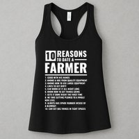10 Reasons To Date A Farmer Womens Tank Top