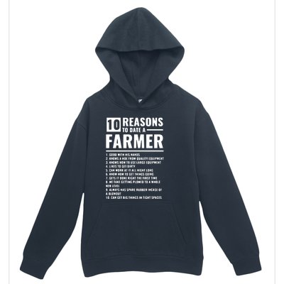 10 Reasons To Date A Farmer Urban Pullover Hoodie