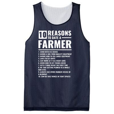 10 Reasons To Date A Farmer Mesh Reversible Basketball Jersey Tank